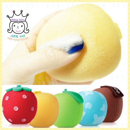 ٻҾ2 ͧԹ : < Strawberry >Milk Talk Shower Sponge