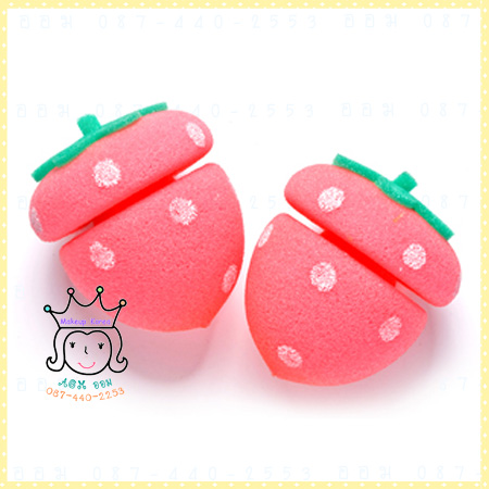 ٻҾ4 ͧԹ : Strawberry Sponge Hair Roll