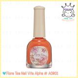 ( AOR01 ) Flora Tea Nail Vita Alpha ( AOR01 ) Flora Tea Nail Vita Alpha