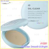 ( V201 Light Beige )Oil Clear Smooth & Bright Pact SPF30/PA++ ( V201 Light Beige )Oil Clear Smooth & Bright Pact SPF30/PA++
