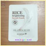Rice Brightening Scrub Foam Rice Brightening Scrub Foam