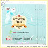 (10 แผ่น)Wonder Pore Freshner Pad Ultra Pore Solution 10in1