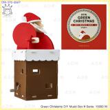 (งดส่วนลด)( Santa )Green Christmas DIY Music Box (งดส่วนลด)( Santa )Green Christmas DIY Music Box