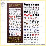 ( 6 )Easy Dry Decal Nail Sticker (BBH)