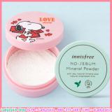 ( 1 กล่อง 10 ชิ้น ) No Sebum Mineral Powder ( Snoopy ) ( 1 กล่อง 10 ชิ้น ) No Sebum Mineral Powder ( Snoopy )