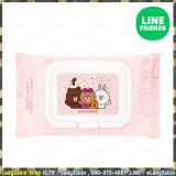 (Line Friends Edition) Super Aqua Perfect Cleansing Water In Tissue