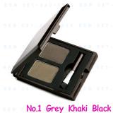 ( 1 Gray Black ) Choco Eyebrow Powder Cake