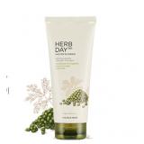 ( Mung Beans ) THE FACE SHOP HERB DAY 365 MASTER BLENDING FACIAL FOAMING CLEANSER
